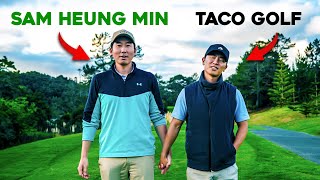 Can Taco Golf BREAK 60 with Sam Heung Min?