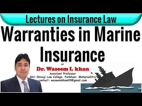 Video: Ano ang ibig mong sabihin sa mga warranty Ano ang mahahalagang warranty sa marine insurance?