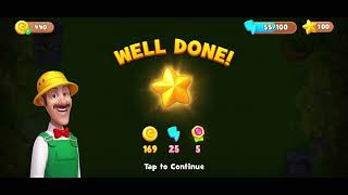 Gardenscapes level 2084 screenshot 5