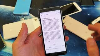 Google Pixel 3a / 3a XL: How to Change Text Font Size (Increase/Decrease Size) screenshot 4