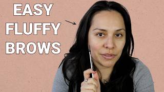 How To Get Natural Fluffy Brows | Merit 1980 Pencil + 1990 Brow Pomade Tutorial screenshot 5