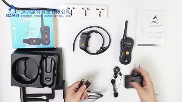 PATPET 630 | Training collar operation instruction video