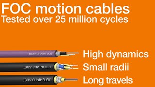 chainflex® - FOC Cables