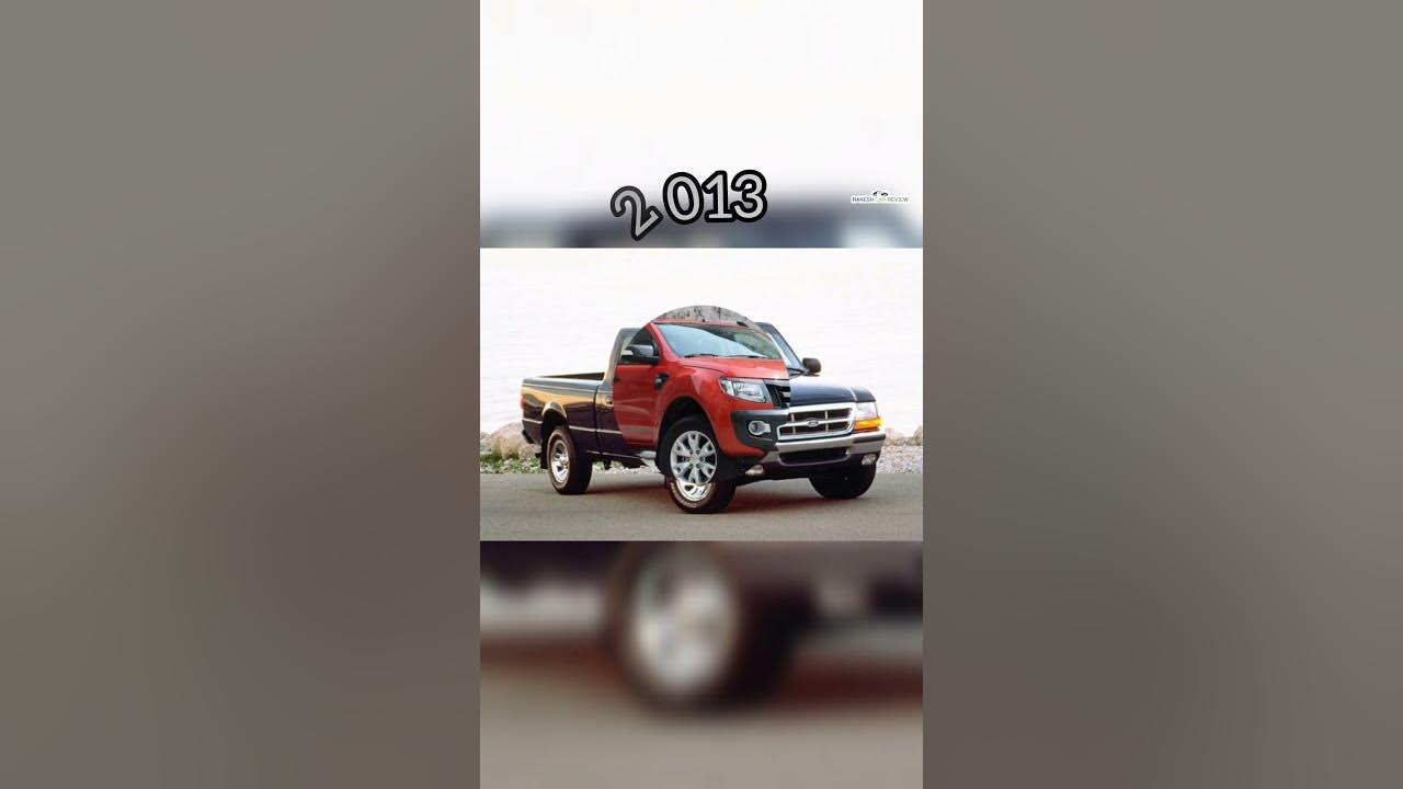 Evolution of Ford Ranger (1983-2024)👿👿#shorts #ranger #evolution #car #ford