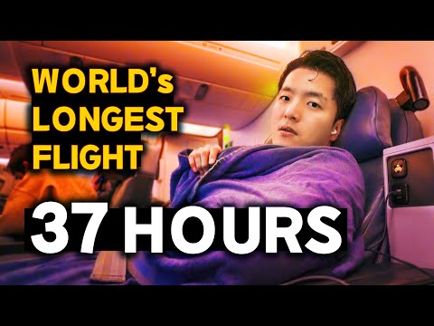 Flying on the World's LONGEST Flight TWICE IN A ROW - 37 Hours in the air