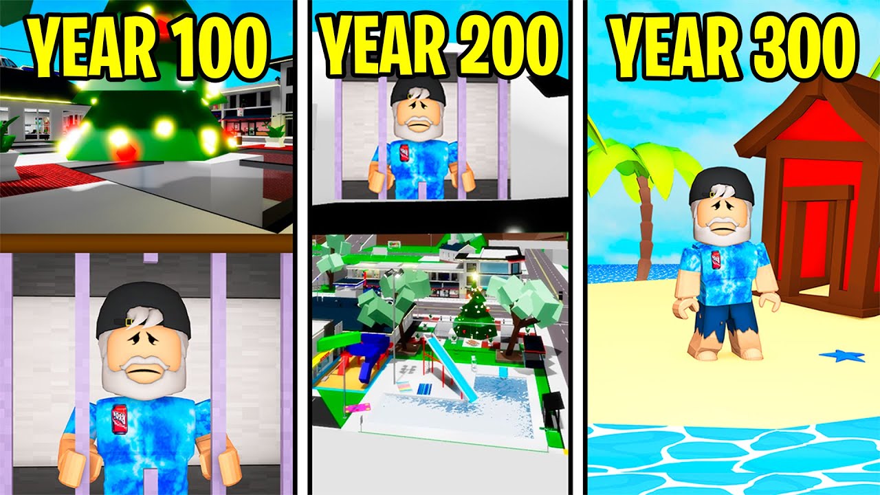 300 YEARS Trapped In Brookhaven RP.. (FULL MOVIE)