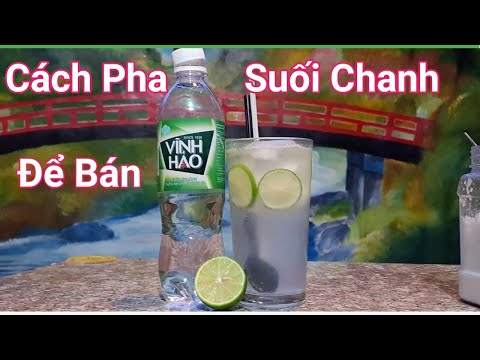 Video: Cách Pha Chế Nước Khoáng