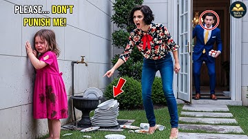 Millionaire Came Home, Saw His Daughter Facing The Wall Every Day. When He Learned Why, He Wept...