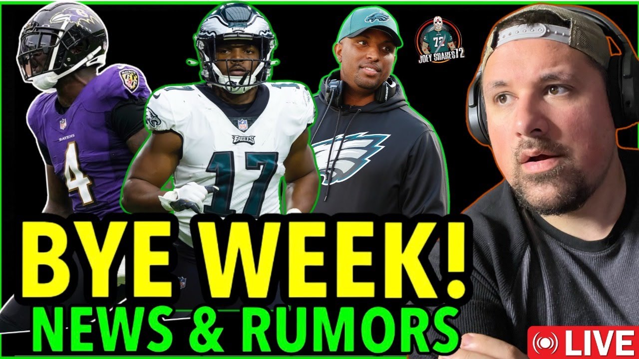 EAGLES BYE WEEK NEWS AND RUMORS! WILL COORDINATORS BE BETTER? JASON