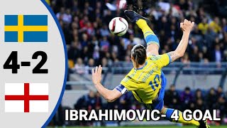 Sweden vs England 4-2 | Extended Highlight and Goals [Ibrahimovic bicycle kick Goal- 2012 HD]