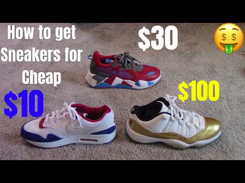 get sneakers for cheap