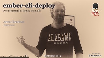 ember-cli-deploy: One Command to Deploy Them All!, by Aaron Chambers @ Ember London