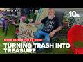 For one widowed Warwick man, one man's trash is another's treasure