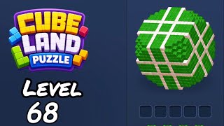 Cube Land Puzzle Level 68 Walkthrough