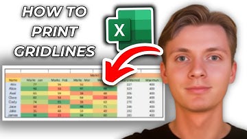 How To Print Gridlines In Excel
