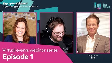 Virtual Event Series: Episode 1. How to Keep Your Comms Running as Planned - With Virtual Events.