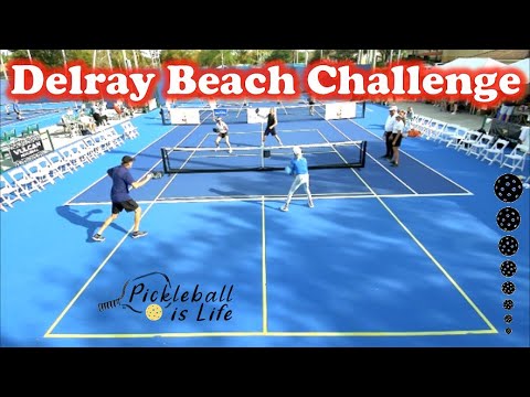Delray Beach Challenge - Mixed Champions Pro Doubles - Julie & Mercia v. Carling & James Match