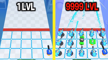 MAX LEVEL in Merge Battle Towers Game