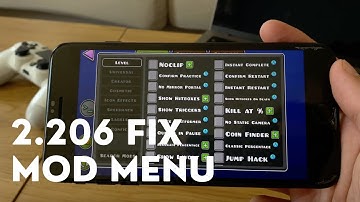 How to get Geometry Dash Mod Menu on iOS (Geode 2.206)