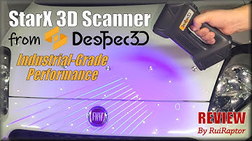 DEEPTECH 3D Scanner StarX - Handheld Blue Laser - FULL REVIEW