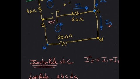 Examples using Kirchhoff