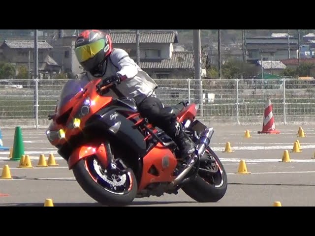 2024/4/14 N1 モトモト選手 ZX-14R 2h TRY GYMKHANA CUP Rd1