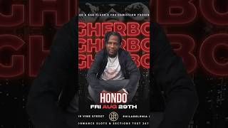 Hondo head honcho opening up for ​⁠@gherbo tonight in #philly at NOTO philly