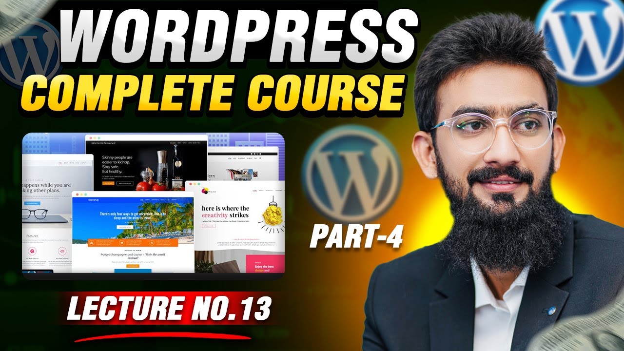 FREE WordPress Complete Course For Beginners in 2025 | How To Make a ...