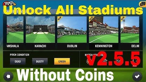 Wcc2 new version 2.5.5 ! Unlock all stadium ! Hindi !