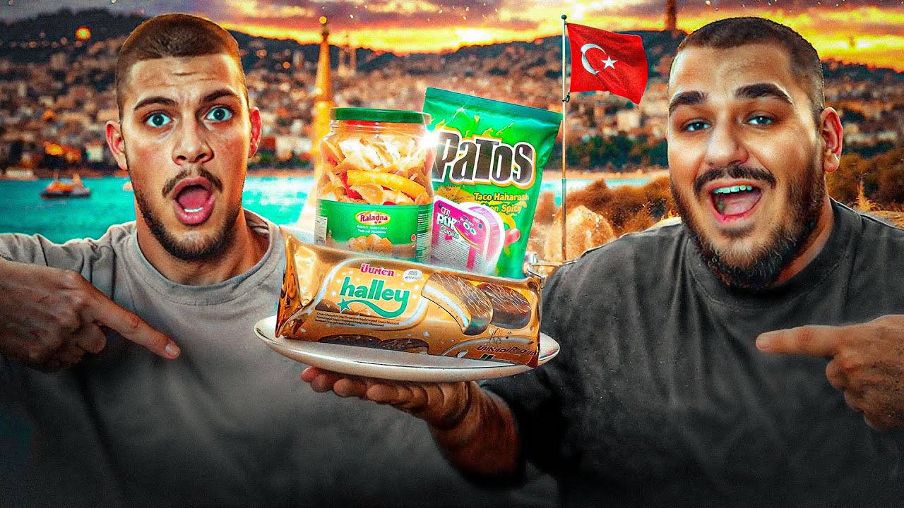 Wir testen TÜRKISCHE PRODUKTE 🇹🇷 (mit Crashout)