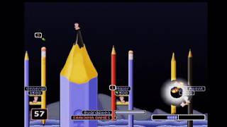 Worms World Party - Time Attack #14 (GOLD MEDAL TIME)