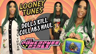 Dolls Kill COLLABS Haul: Dolls Kill x Looney Tunes | Dolls Kill x Powerpuff Girls | Let's get looney