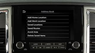 2023 Nissan TITAN - Navigation Settings (if so equipped)