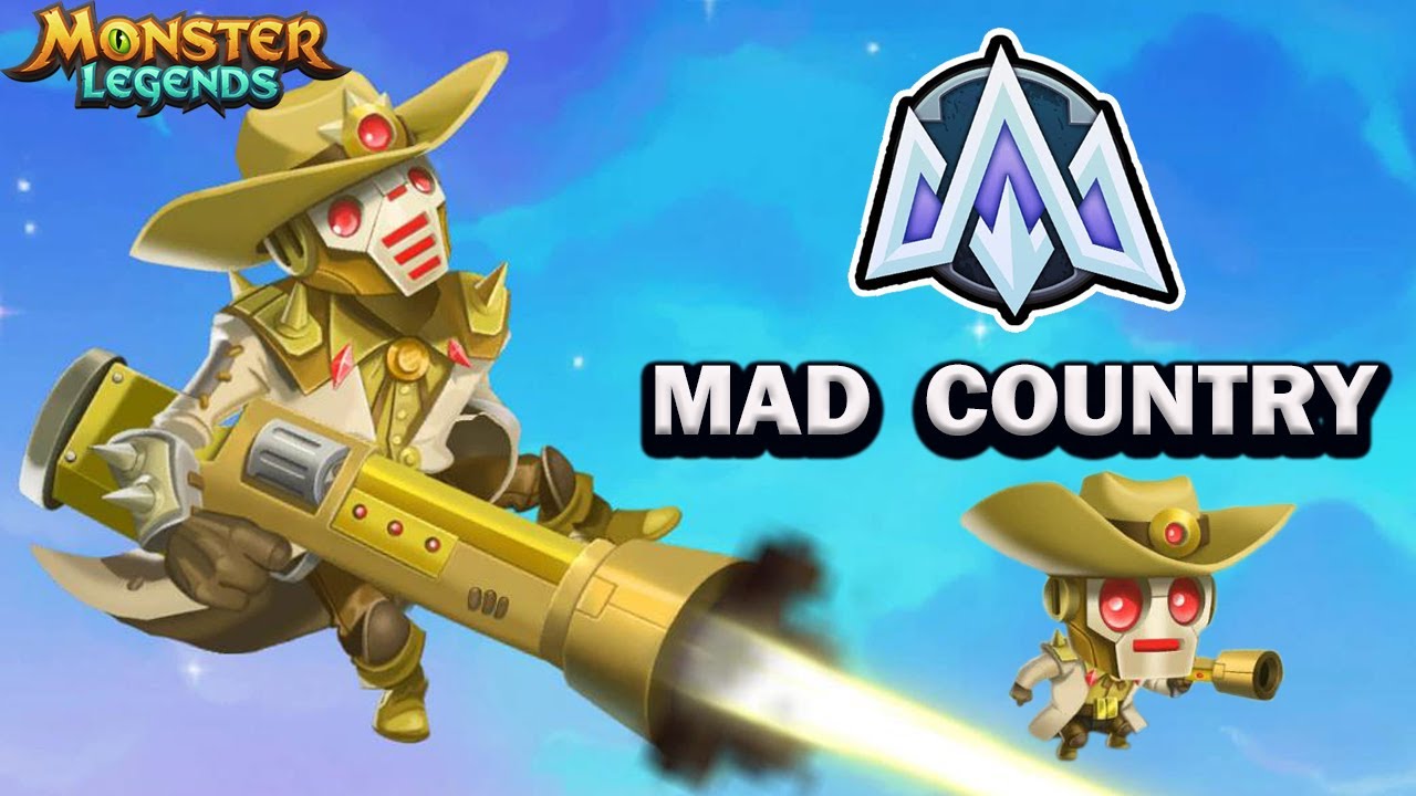 MAD COUNTRY - Review - Atacante con daño desmesurado / Monster Legends ...