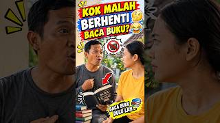 BAPAK BERHENTI BACA BUKU, DEMI MEROKOK 🤣