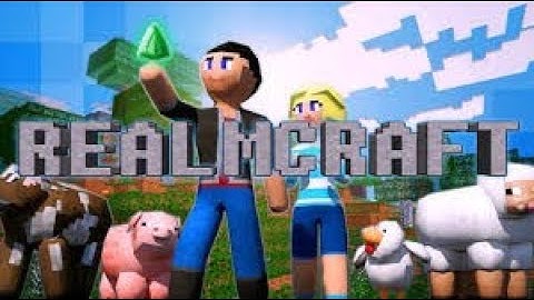 RealmCraft with Skins Export to Minecraft Gameplay Trailer (iOS & Android) | Quest 1-8 Walkthrough