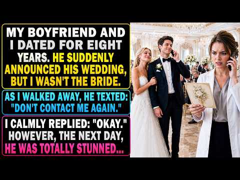 We Dated For 8 Years. He Suddenly Announced His Wedding, But I Wasn't The Bride. But The Next Day...