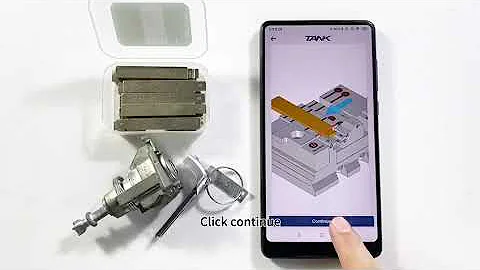 2M2 TANK 2 Pro CNC Generate Special Key Blank from a Piece of Copper for  Toyota/Lexus/BYD- EOBDTool