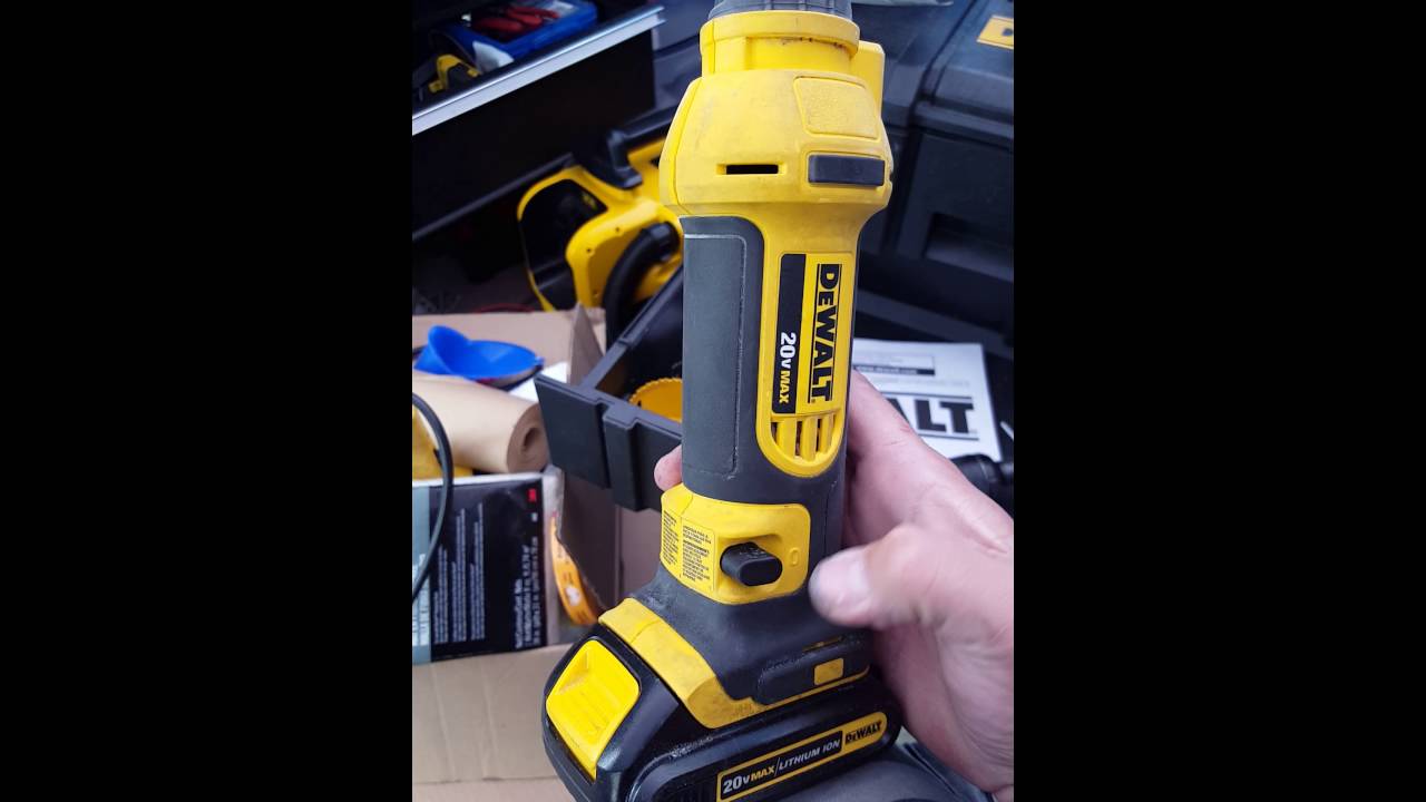 DeWalt DCS551 Cordless cutout tool Review (Warning! Danger!) UPDATE IN