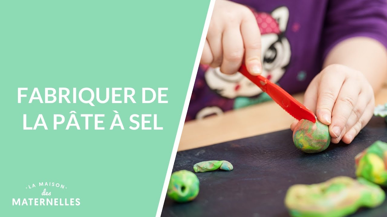 La pâte à sel à l'école maternelle