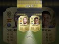 SERGIO RAMOS X THIAGO SILVA FIFA CARD EVOLUTION #fifa #eafc25