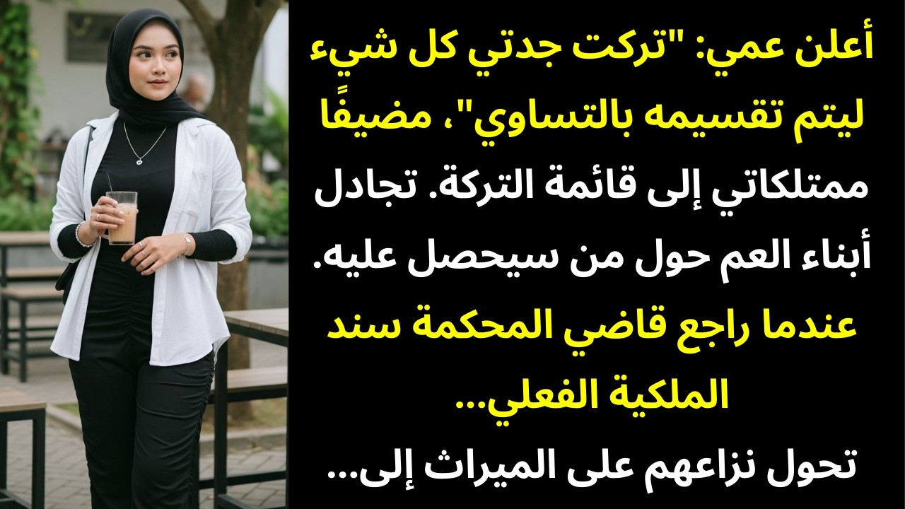 عائلتي استولت على منزل البحيرة بحجة بيعه ضمن التركة — لكن محكمة الوصايا اكتشفت الحقيقة