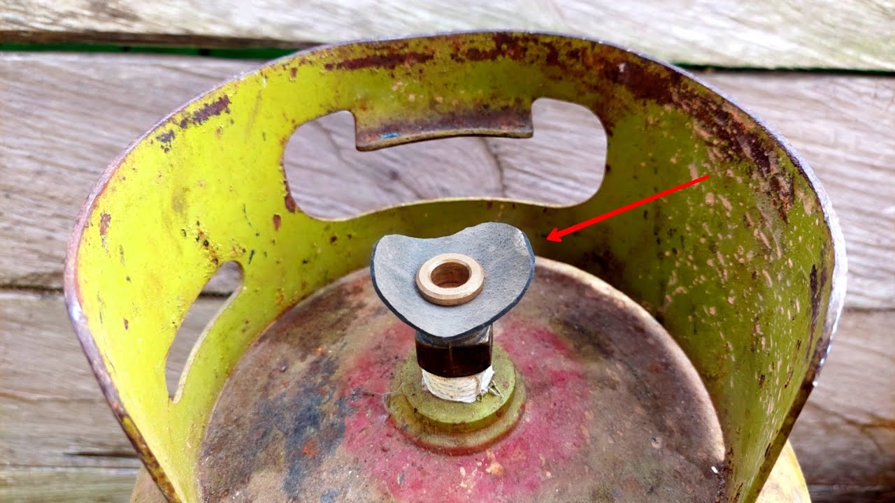 CUMA MODAL KARET BAN BEKAS ,, GAK PERLU TAKUT GAS LPG BOCOR !!