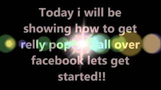 NEW:HowTo:Be Relly Popular On Youtube