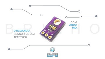 Sensor de luz TEMT6000 com Arduino
