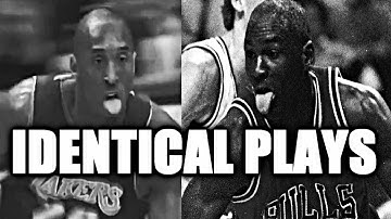 Kobe Bryant vs Michael Jordan - Identical Plays