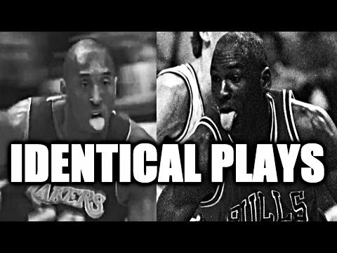 Kobe Bryant vs Michael Jordan - Identical Plays