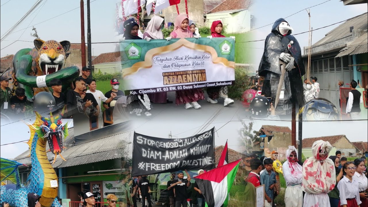 Pawai Karnaval Cijambu, Sukasari 2024 || MDTA Azzaeniyah