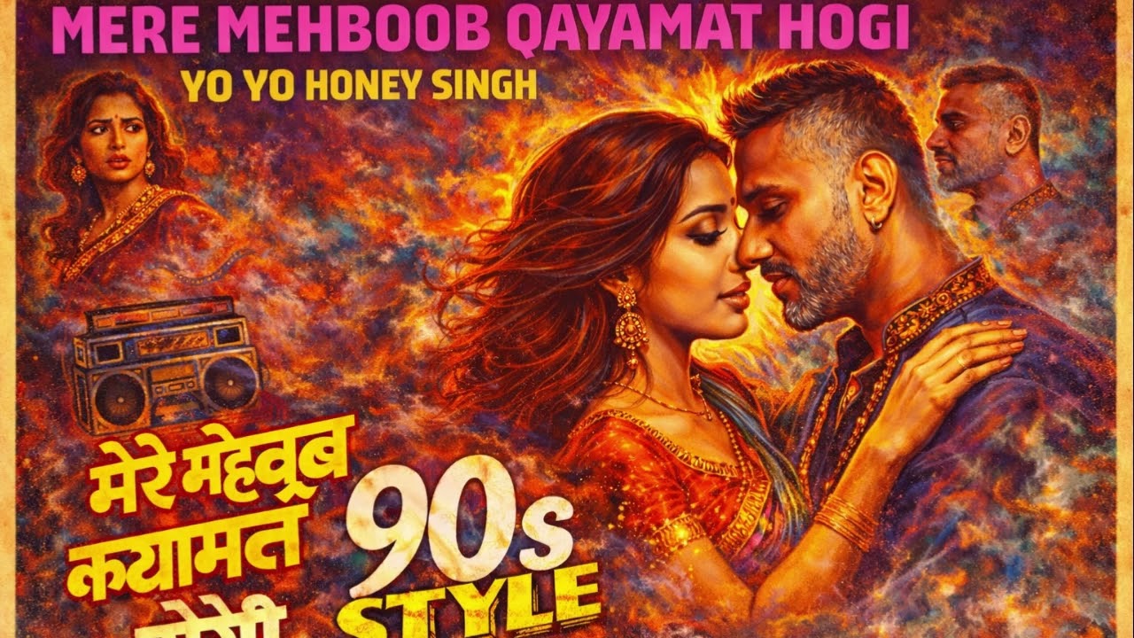 Mere Mehboob Qayamat Hogi (In 90s version) - Yo Yo Honey Singh 