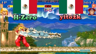 超级街霸2X ➤ H-Zero (Mexico) vs yito2k (Mexico) V - Super Street Fighter 2 Turbo